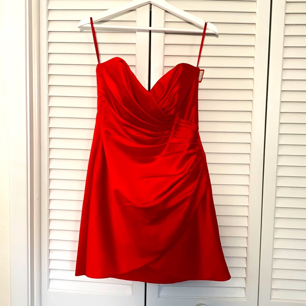 Impression Bridal, Red Dress, Size 10, Style 1760